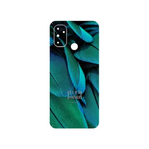 MAHOOT Green Feather Cover Sticker for OnePlus Nord N100