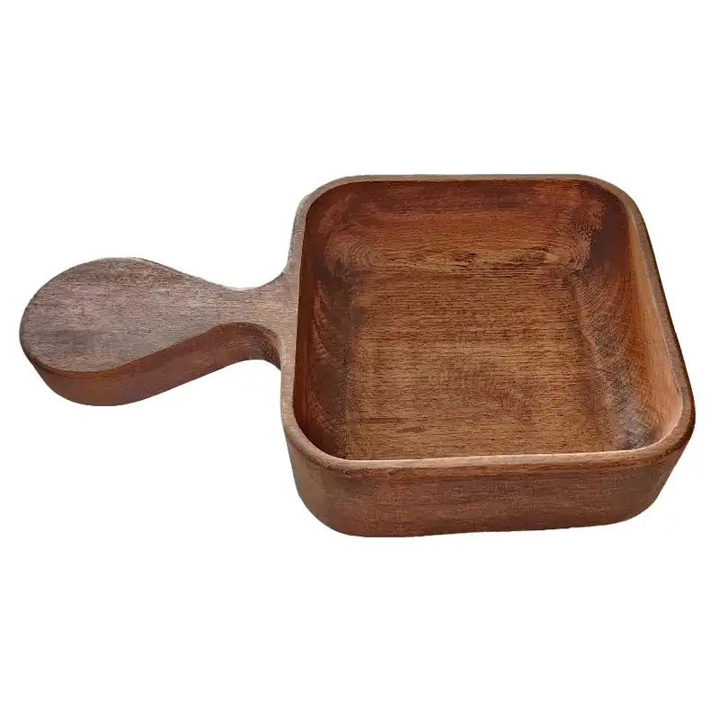 ظرف چوبی گردوچ مدل سرتاس کد DK-1201