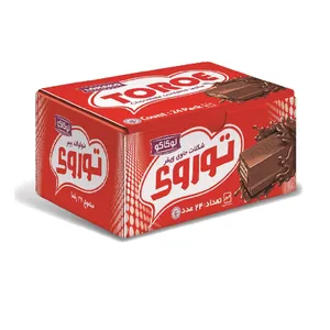 ویفر شکلاتی  لوکاکو بسته ی 24 عددی