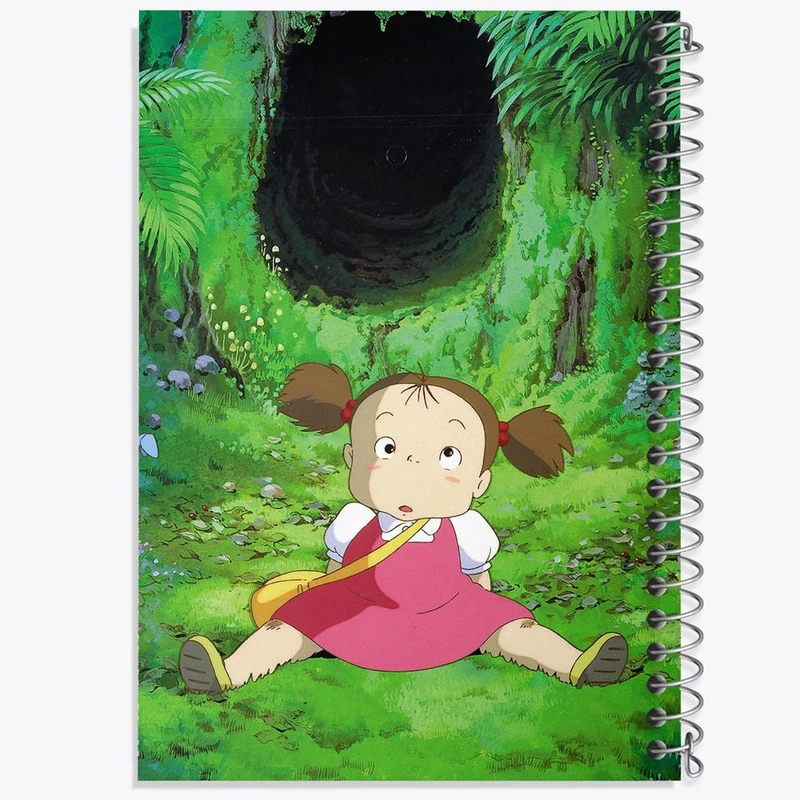 دفتر شطرنجی 50 برگ خندالو طرح انیمه توتورو Totoro کد 4546