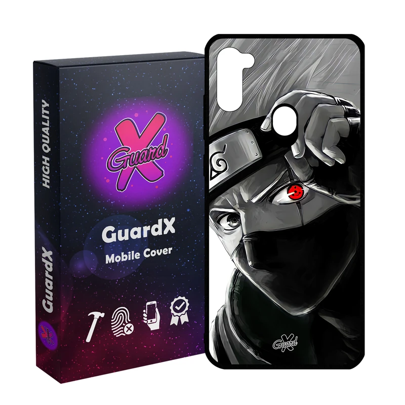 کاور گارد ایکس طرح Kakashi Anime مدل Glass10588 مناسب برای گوشی موبایل سامسونگ Galaxy A11/M11