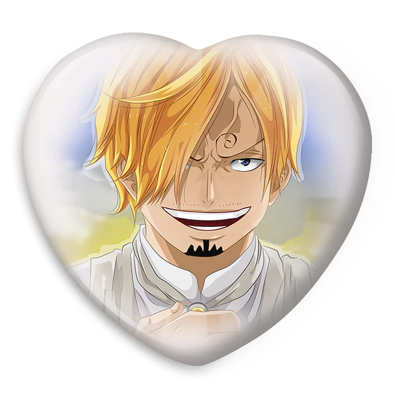 پیکسل خندالو طرح سانجی انیمه وان پیس مدل قلبی کد 11422