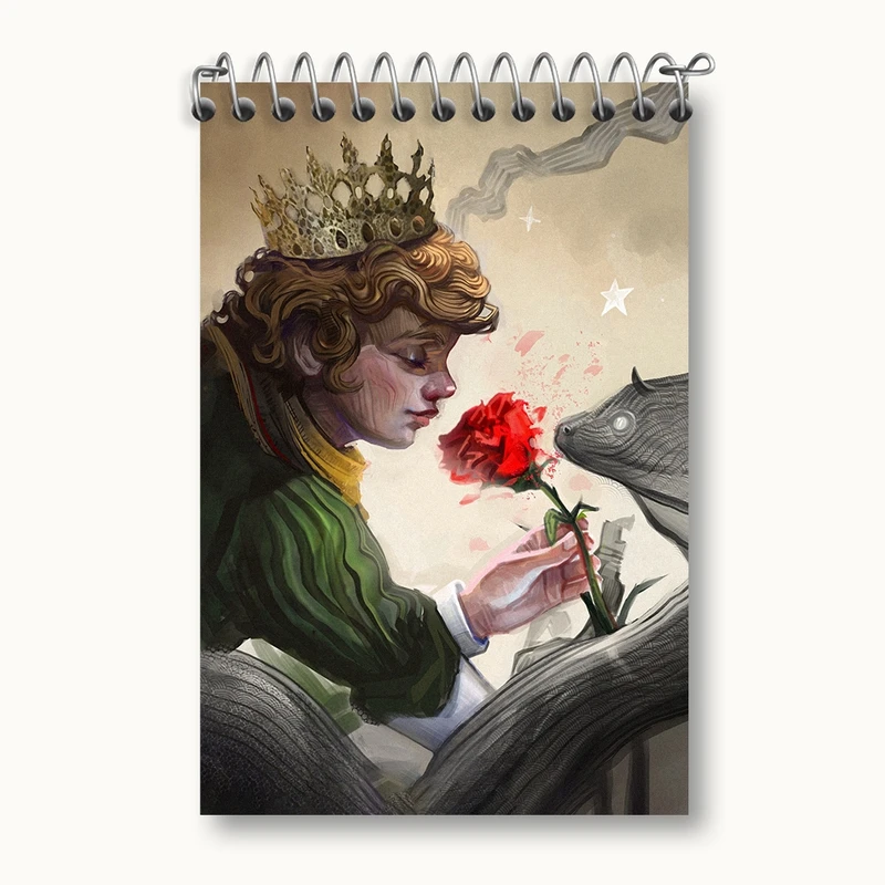 دفتر یادداشت 50 برگ خندالو مدل شازده کوچولو کد F1265