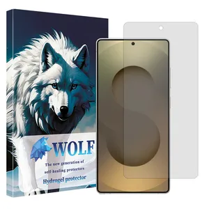 Wolf Hydrogel model Transparent Screen Protector for Samsung Galaxy S25 Ultra mobile phone