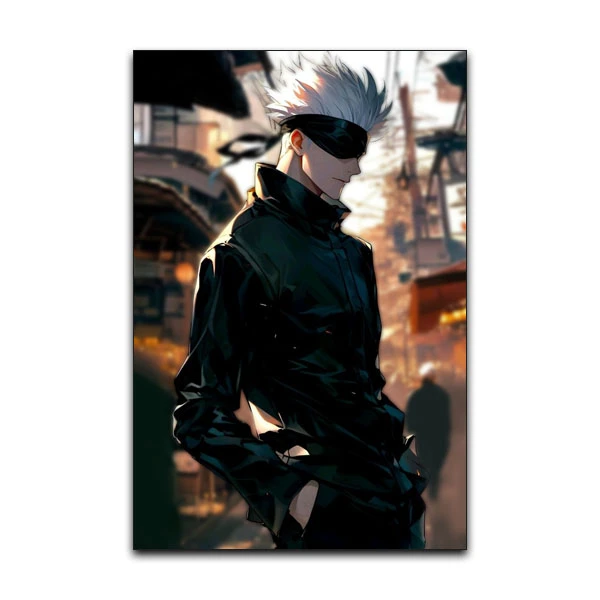 تابلو شاسی گوفی انیمه جوجوتسو کایزن مدل گوجو ساتورو Gojo Satoru Jujutsu Kaisen Anime کد SIDE33