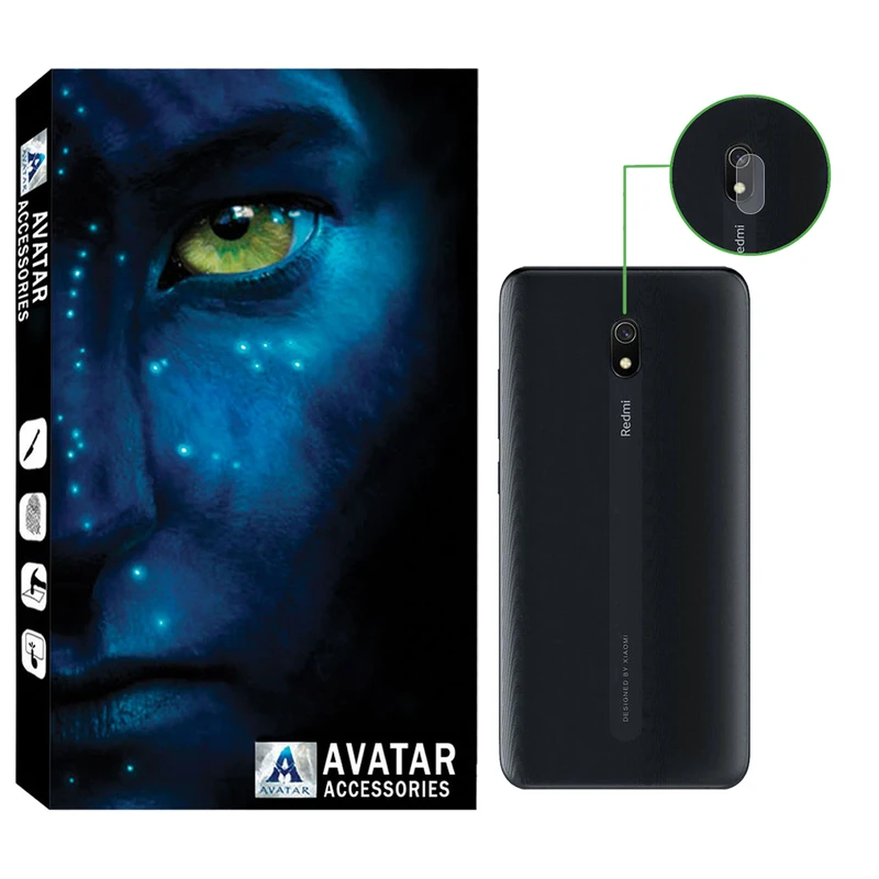 محافظ لنز دوربین آواتار مدل LAV-01 مناسب برای گوشی موبایل شیائومی Redmi 8A