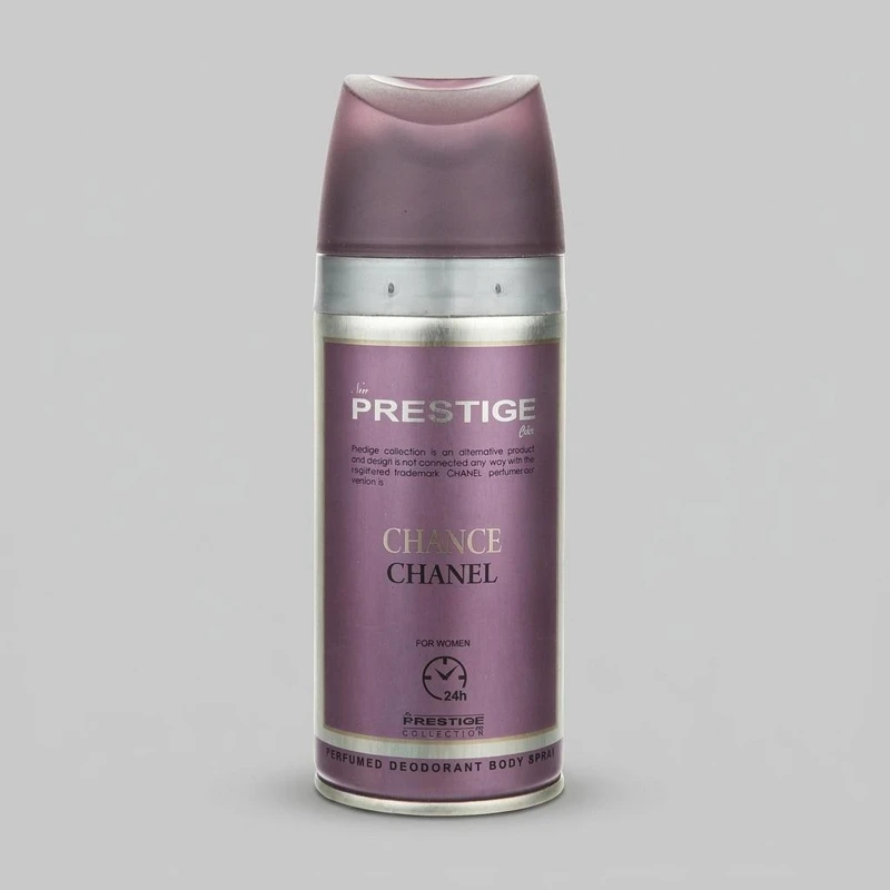 اسپری خوشبو کننده بدن زنانه پرستیژ مدل Chance Chanel حجم 150 میلی لیتر