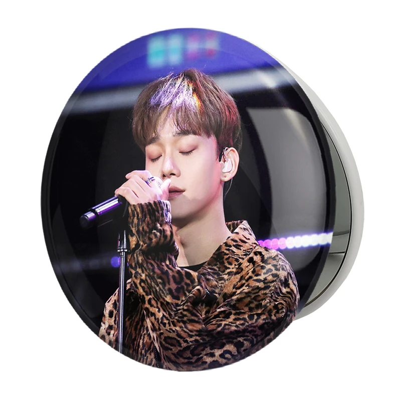 آینه جیبی خندالو طرح چن گروه اکسو EXO مدل تاشو کد 13359 