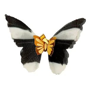 آویز گردنبند طلا 18 عیار زنانه مدل   پروانه کد 180