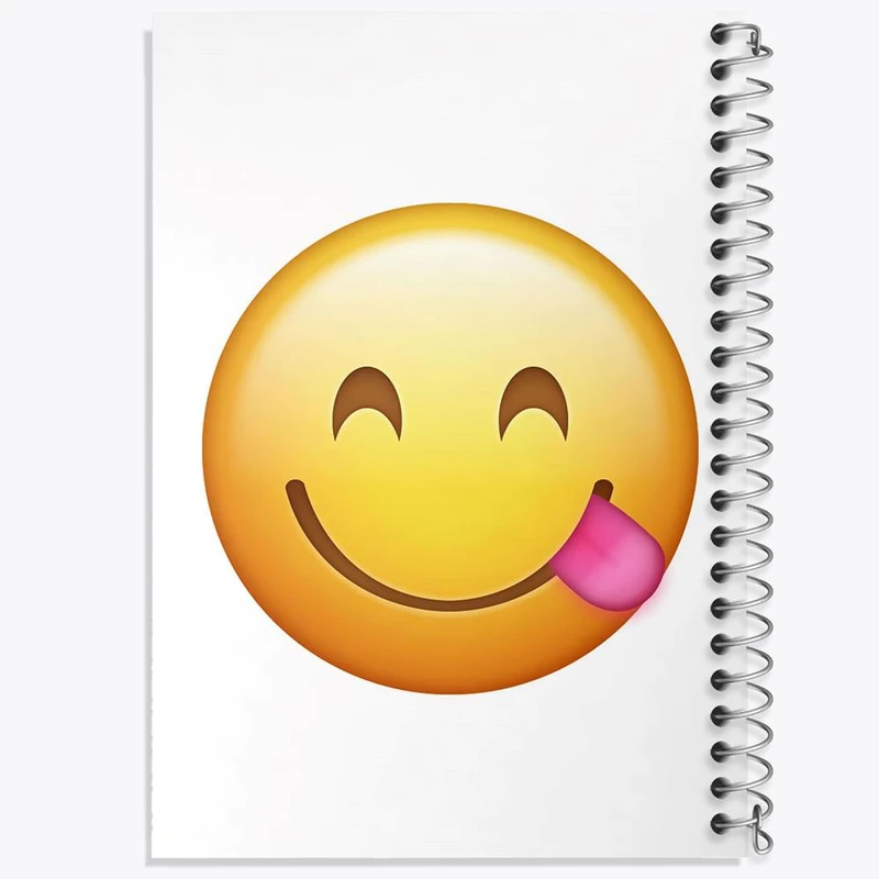 دفتر نقاشی 50 برگ خندالو مدل ایموجی کد 24675