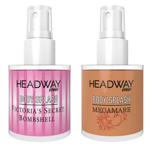 بادی اسپلش هدوی استوری مدل مگاماره اورتو پاریسی و ویکتوریا سکرت بامب شل حجم 90 میلی‌ لیتر مجموعه دو عددی