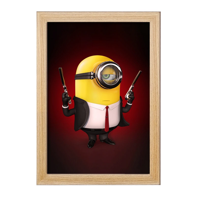 تابلو خندالو مدل مینیون ها (Minions) کد F2050