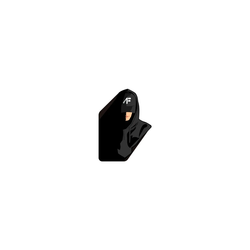 استیکر لپ تاپ لولو طرح NF کد 657