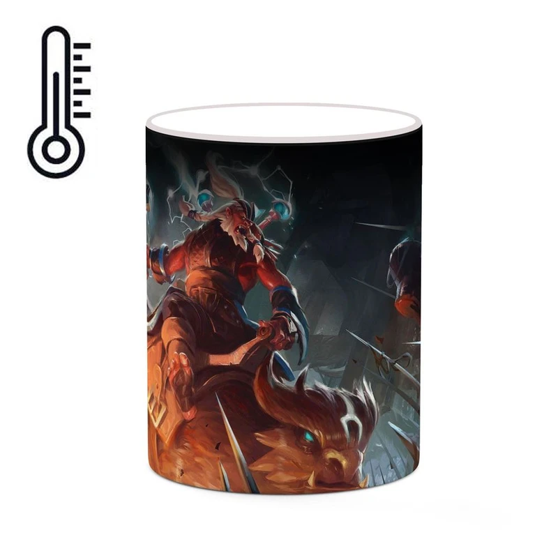 ماگ حرارتی کاکتی مدل بازی دوتا Dota 2 کد mgh28238