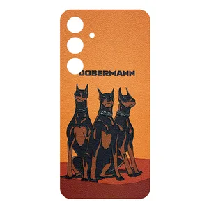 Remax cover sticker Leth model Doberman design suitable for Samsung Galaxy S24 Plus mobile phone