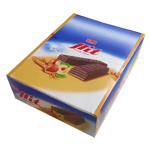 ویفر کاکائویی با کرم فندقی هیت شیرین عسل - 55 گرم بسته 12 عددی