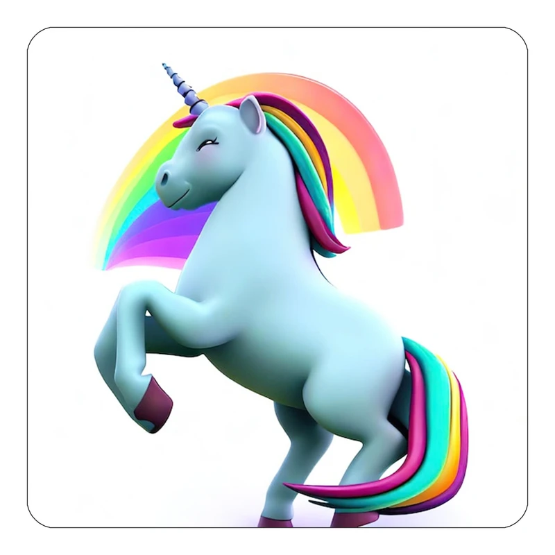 مگنت کاکتی طرح اسب تک شاخ و یونیکورن مدل mp31661