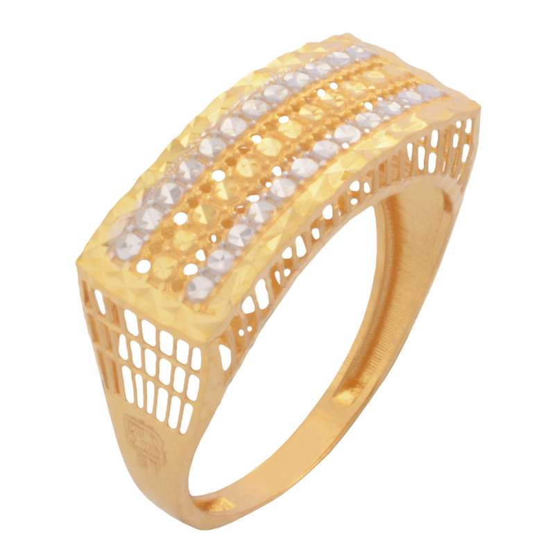 انگشتر طلا 18 عیار زنانه طلای مستجابی مدل آوا کد 487512-55