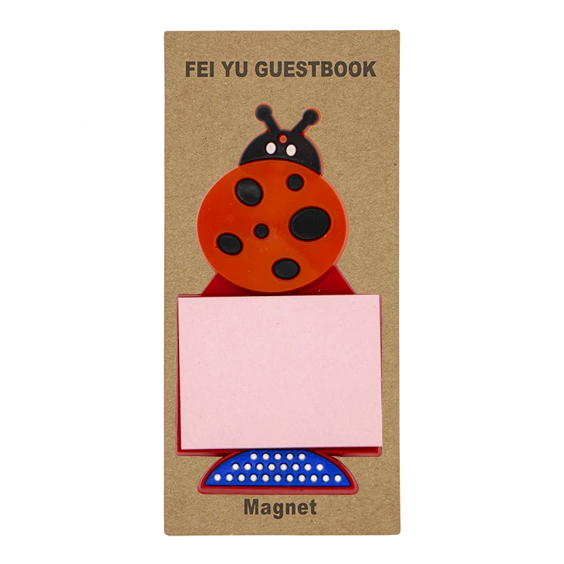 مگنت مدل یادداشت دار طرح کفشدوزک کد 1338