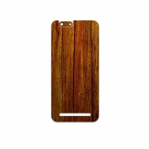 MAHOOT Orange-Wood Cover Sticker for PinePhone Kde Community Edition