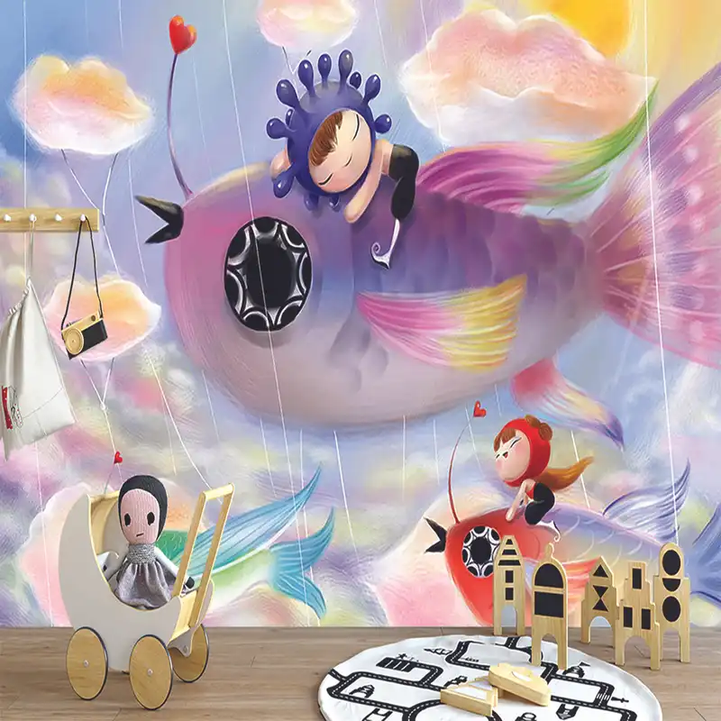 پوستر دیواری اتاق کودک مدل 3063