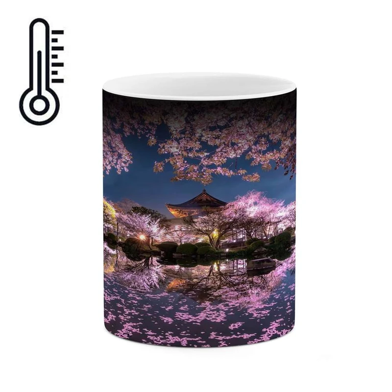 ماگ حرارتی کاکتی مدل منظره کد mgh17212