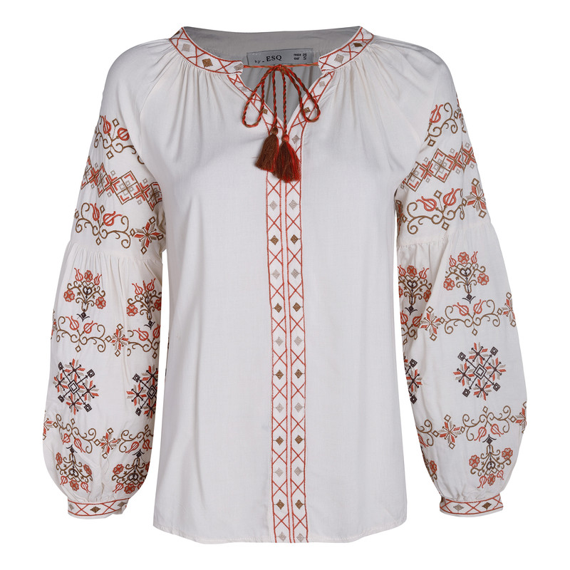 بلوز آستین بلند زنانه ای اس کیو مدل 1310