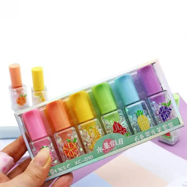 ماژیک علامت گذار مدل لاک بسته 6 عددی