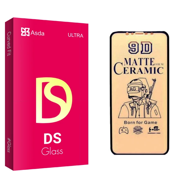 محافظ صفحه نمایش مات آسدا مدل DS glass مناسب برای گوشی موبایل اپل Iphone XR/11