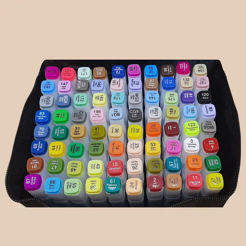 ماژیک راندو مدل دوسر کد 077 بسته 80 عددی