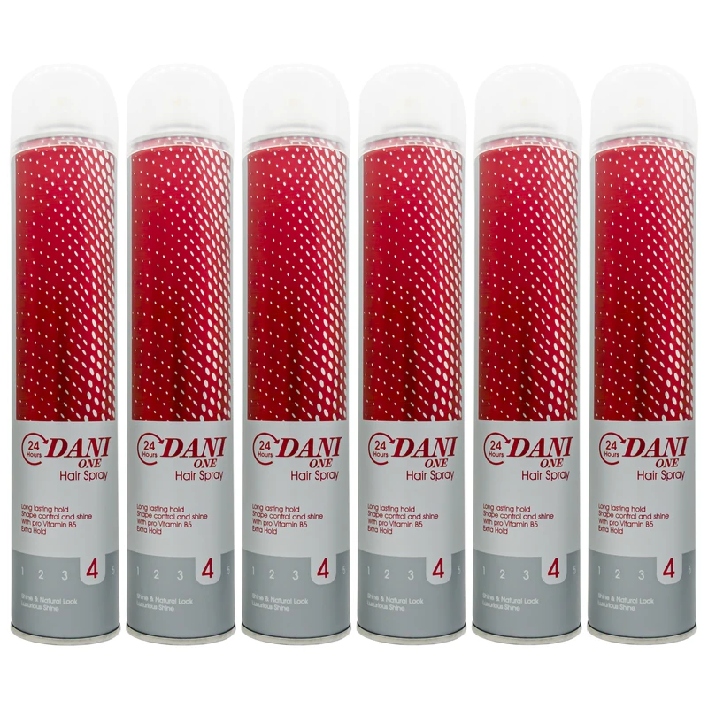 اسپری حالت دهنده مو دنی وان مدل Extra Hold حجم 500 میلی لیتر مجموعه 6 عددی
