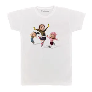 تی شرت آستین کوتاه بچگانه پرمانه طرح من نفرت انگیز مینیون ها کد pmt.7081