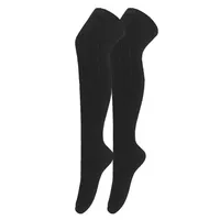 جوراب ساق بلند زنانه مدل بافت گندمی کد 2212