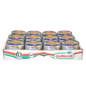 کنسرو ماهی تون گلنوش - 150 گرم بسته 24 عددی