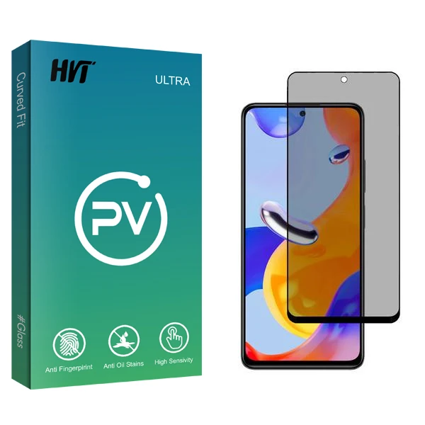 محافظ صفحه نمایش حریم شخصی اچ وی تی مدل PV2 مناسب برای گوشی موبایل شیائومی Redmi Note 11 Pro 5G