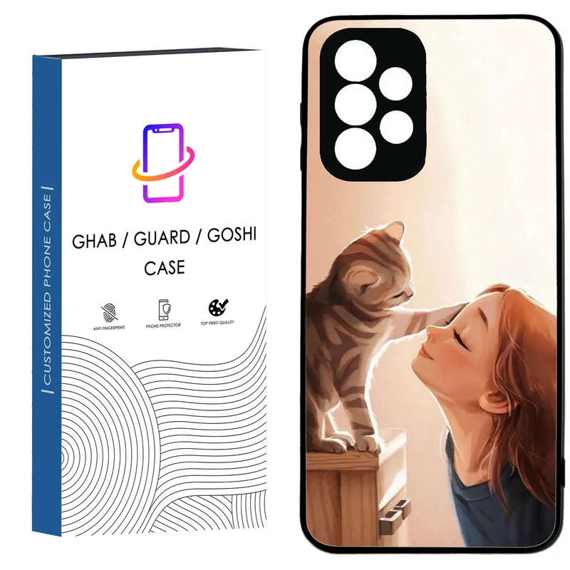 کاور قاب گارد گوشی طرح دخترانه کد 100- TPU مناسب برای گوشی موبایل سامسونگ Galaxy A53