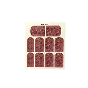 برچسب لنز ناخن مدل C-223