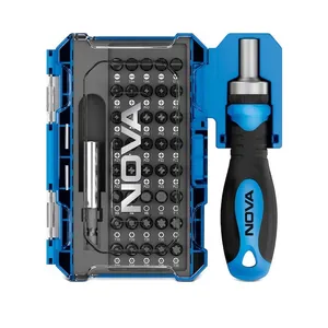 مجموعه 43 عددی سری بکس و پیچ گوشتی نووا مدل YYER-42PCS