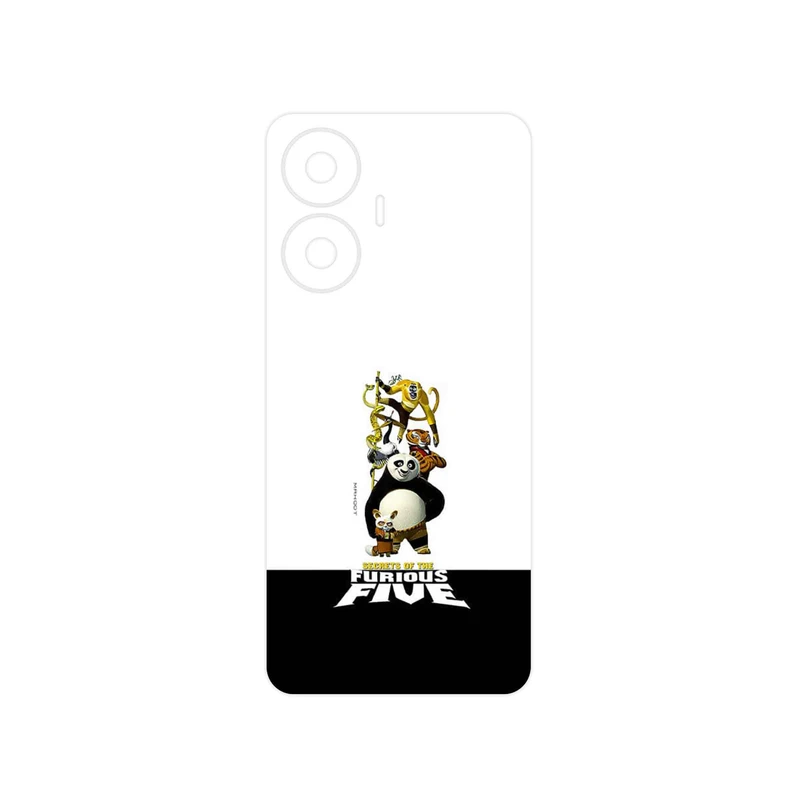 برچسب پوششی ماهوت مدل Kung Fu Panda مناسب برای گوشی موبایل ریلمی C55