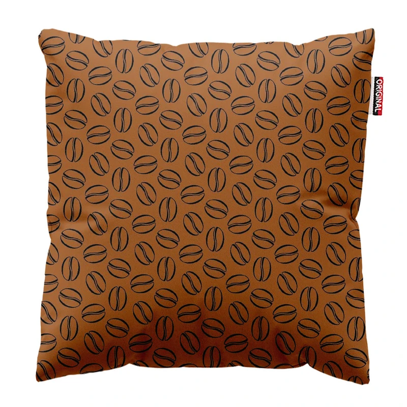 کوسن پاد آفرین طرح قهوه کافی کافه coffee کد 4039 سایز 40*40 سانتی متر