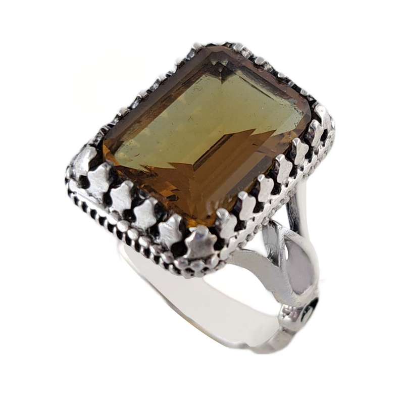 انگشتر نقره مردانه ملک زیور مدل الکساندریت چند رنگ کد 302 انگشتر نقره مردانه ملک زیور مدل الکساندریت چند رنگ کد 302