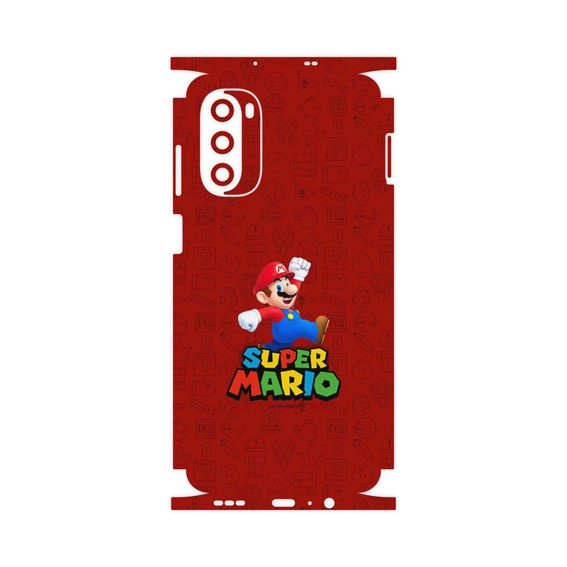 برچسب پوششی ماهوت مدل Super_Mario_Game-FullSkin مناسب برای گوشی موبایل موتورولا Moto G52