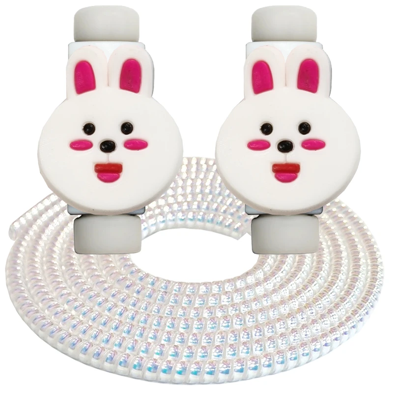 محافظ کابل شارژر و هندزفری رینیکا مدل Rabbit AA 03 مجموعه 3 عددی