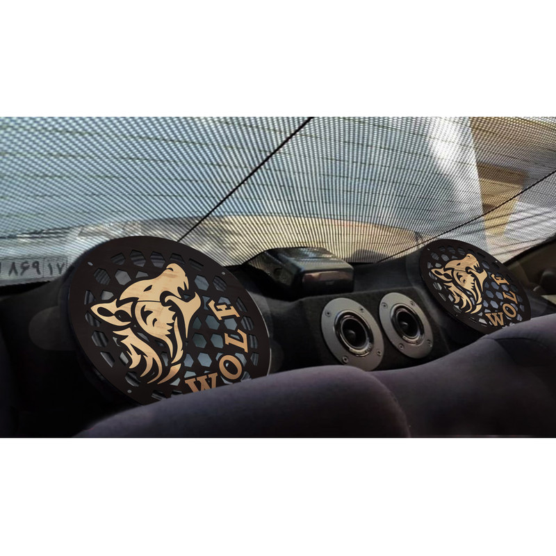 قاب میدرنج خودرو مدل BM 12 مناسب برای سایز 6.5 اینچ بسته دو عددی