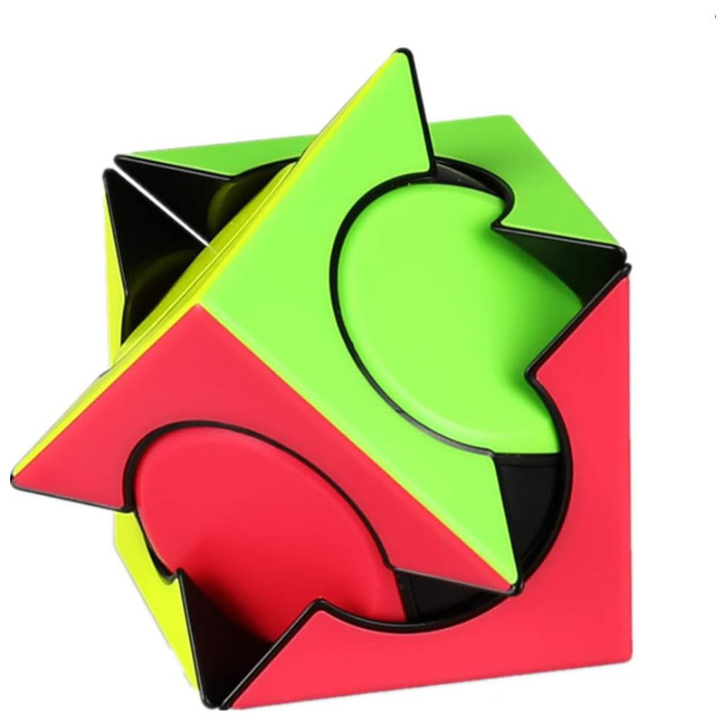 مکعب روبیک چی ای مدل اسکوب 6 نقطه کای وای QY Six Spot Skewb