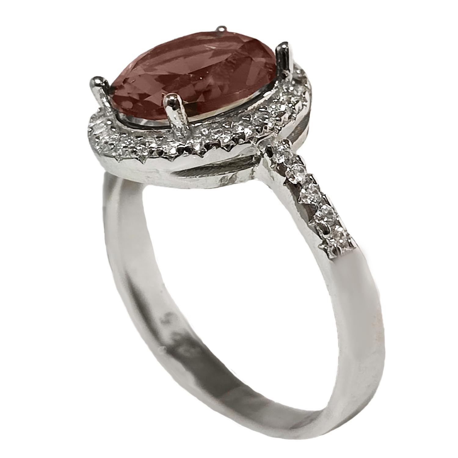 انگشتر نقره زنانه مدل الکساندریت GX7023