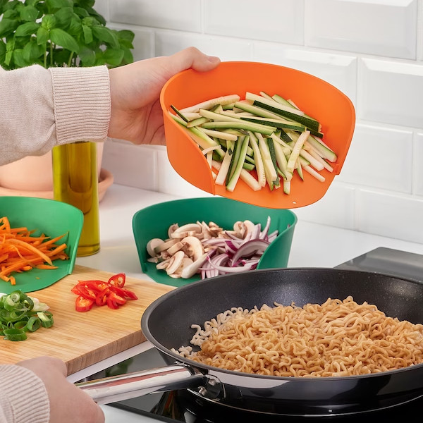 کاسه سالاد ایکیا مدل UPPFYLLD مجموعه 3 عددی