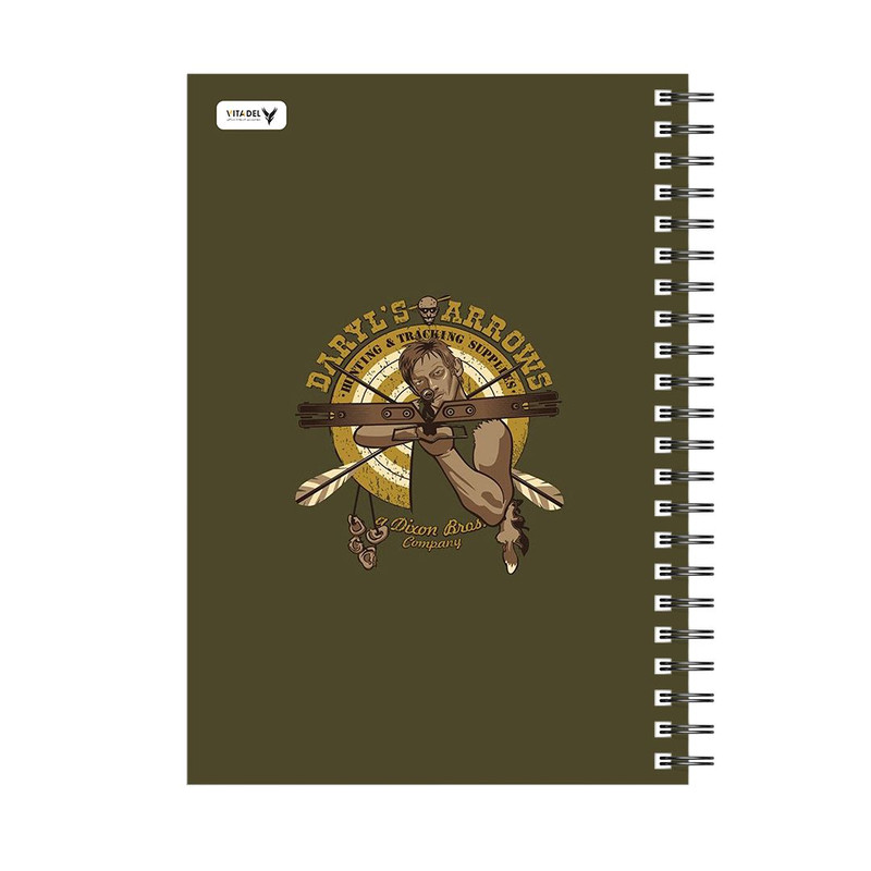 دفتر 120 برگ ویتادل طرح واکینگ دد مدل 7