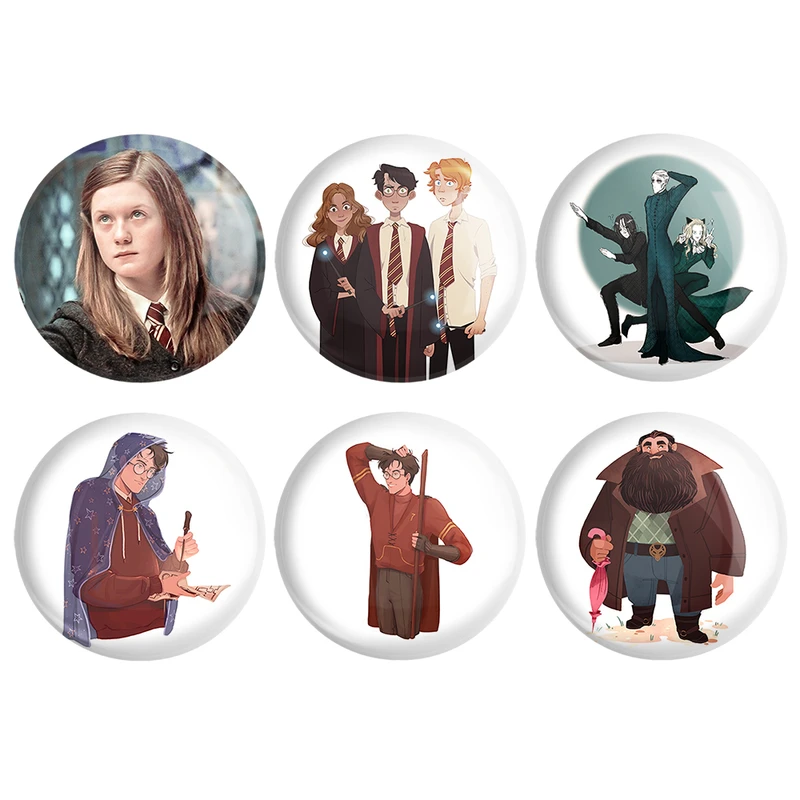 مگنت خندالو طرح هری پاتر Harry Potter کد 1115A مجموعه 6 عددی