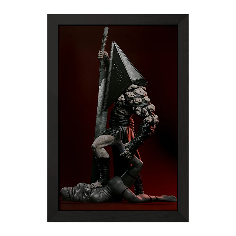 تابلو خندالو مدل بازی سایلنت هیل‌ (Silent Hill) کد 34484